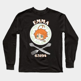 THE PROMISED NEVERLAND: EMMA CHIBI Long Sleeve T-Shirt